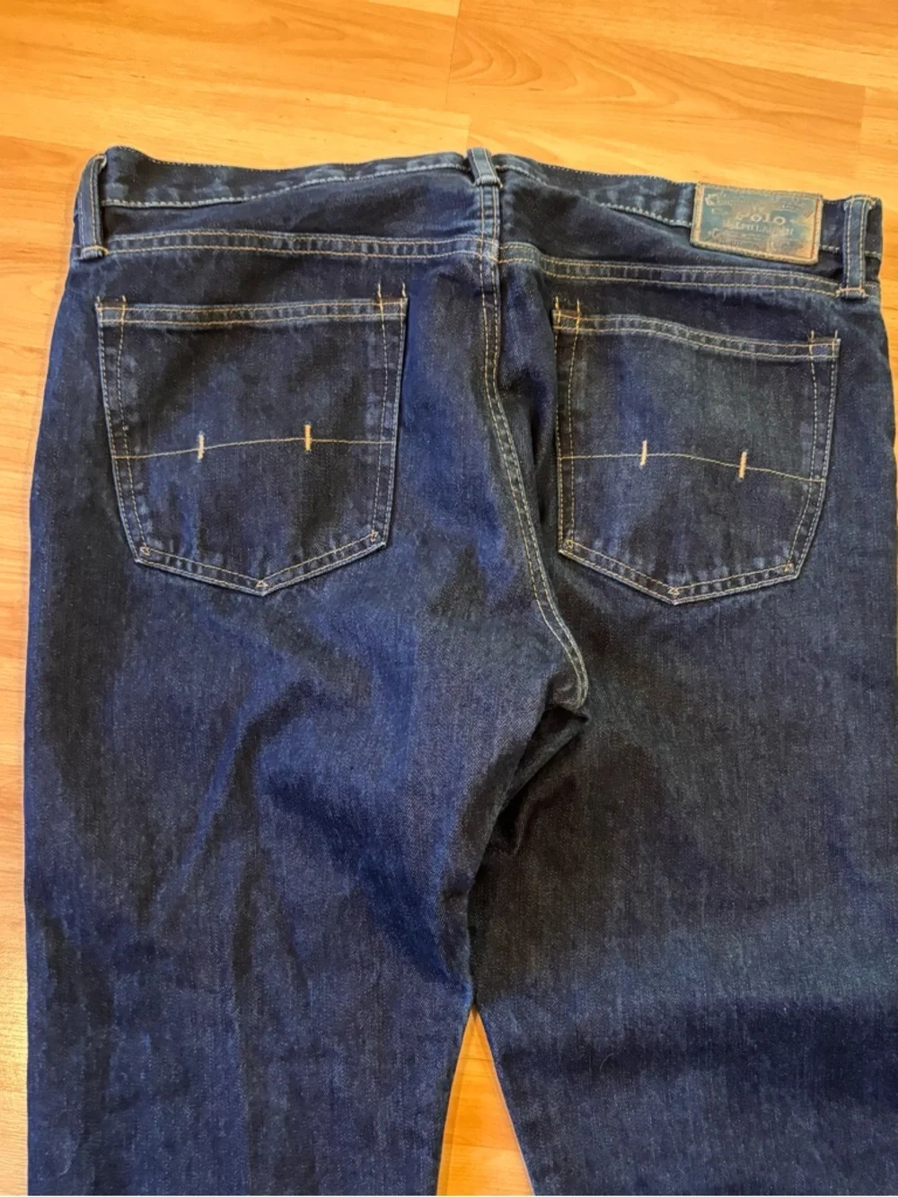 Polo‎ Ralph Lauren Men's Dark Indigo Straight Jeans